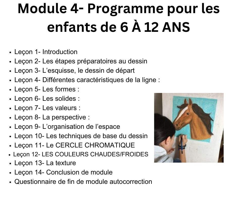 animateur arts module 4